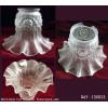 Ancienne Tulipe luminaire - verre - applique - abat jour Ref 130813