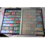 Catalogue de timbres la  Suisse 8 pages = 16 recto verso
