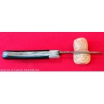 Ancien couteau de poche serpette a 2 lames marque Safico Nogent 