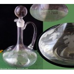 Carafe � d�canter verrerie de tradition Souffl�e a la bouche 