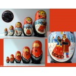 Poupee Russe Gigogne Matriochka - 5 pieces - 2003