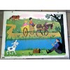 Ancienne affiche d'ecole * Elle accompagnait le livret de lecture 1965 Ref A8