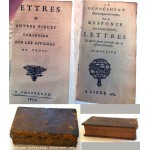 Tres ancien livre Le DENOUMENT des intrigues du temps par la REPONSE