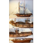 Splendide bateau voilier tout en bois