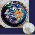 Petite assiette Bjorn Wiinblad & Rosenthal Porzellan* plaque N�6