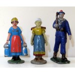 Lot de 3 quiralu bonne peinture d'origine