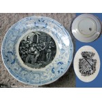 Assiette � th�me "Jeanne D'Arc" DIGOIN & SARREGUEMINES FRANCE Assiette N�11