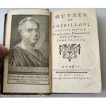 �uvres de CREBILLONS en 3 volumes de 1772