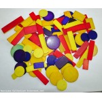 Gros lot de pions de jeux en os de buffle