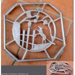 Dessous de plat Aluminium les Fables de la Fontaine " Le renard et les Raisins "