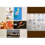 5 Telecartes publicitaires * Sport * 0