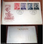 Ancienne enveloppe 1er jour Tchecoslovaquie 1958