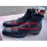 Paire de bottines en cuir ann�e 1850/1900 Taille 42.