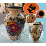 Ancien vase c�ramique Ht 23 cm.