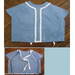 Sur brassi�re - bavoir pi�ce de ma�trise de couturi�re id�al pour patron 3/6 ans